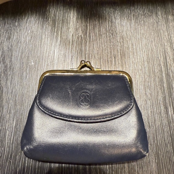 Buxton leather triple frame coin purse - Picture 1 of 9